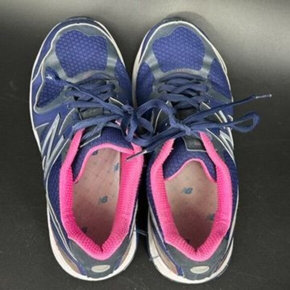 New Balance USA 1540 V2 Women US 9.5 Blue Pink Running Walking Shoes - Picture 3 of 9